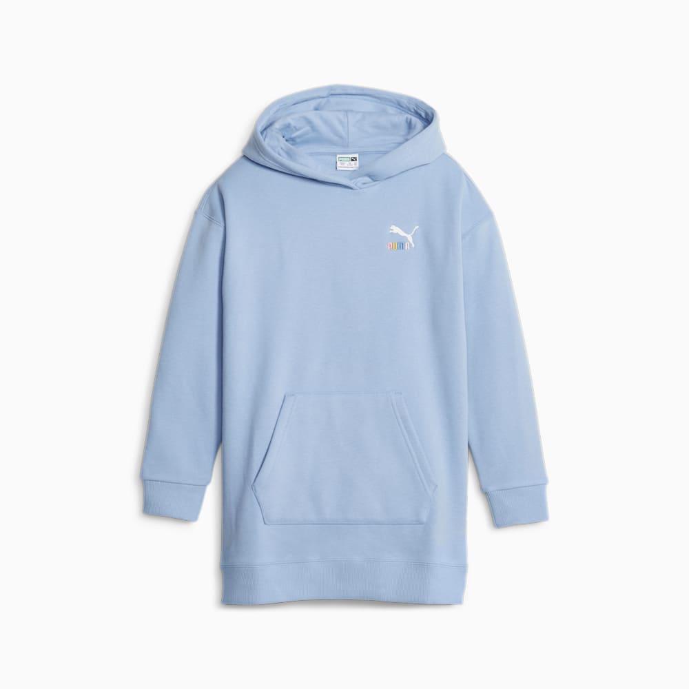 Puma Classics Sweater Weather Big Kids Hoodie - Blissful Blue