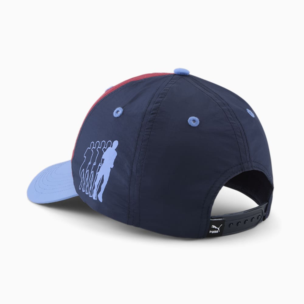 Puma NYC Running Laps Cap - RED/NAVY