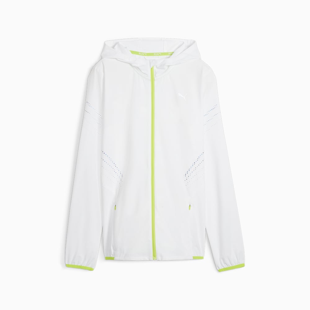 Puma RUN ULTRAWEAVE Running Jacket - White