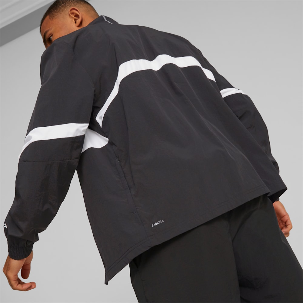 Puma Clyde Basketball Jacket 2.0 - Black-White