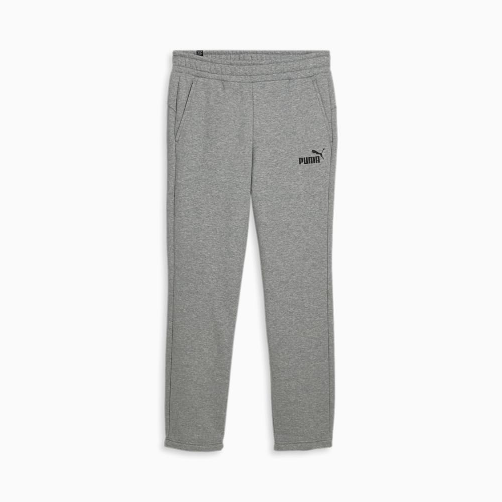 Puma Essentials Logo Pants - Medium Gray Heather