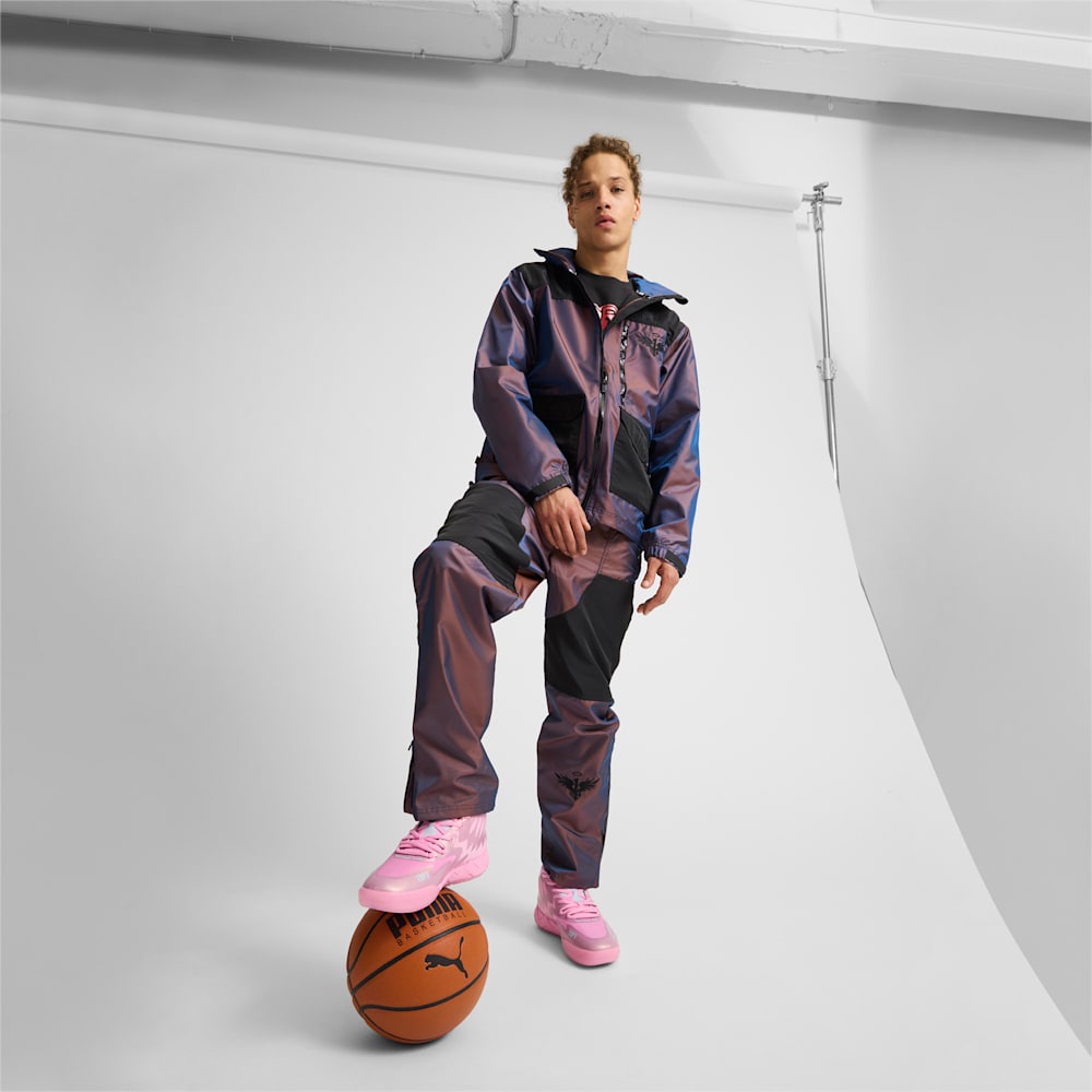 Puma x LAMELO BALL IRIDESCENT Woven Basketball Jacket - Ultraviolet