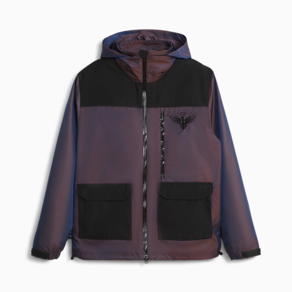 Puma x LAMELO BALL IRIDESCENT Woven Basketball Jacket - Ultraviolet