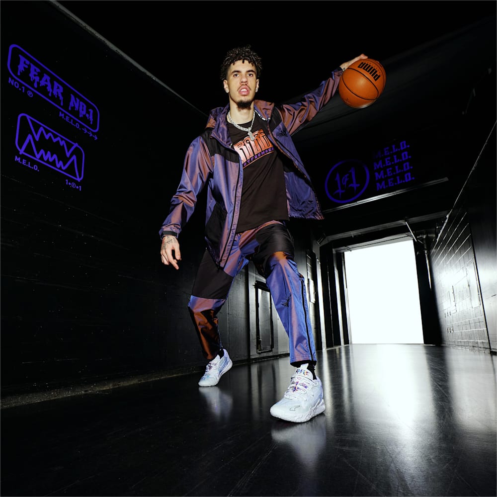 Puma x LAMELO BALL IRIDESCENT Woven Basketball Jacket - Ultraviolet