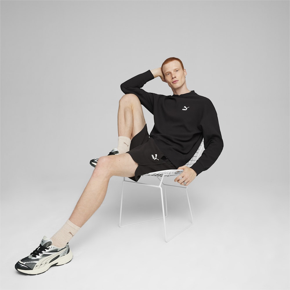 Puma CLASSICS Waffle Sweatshirt - Black