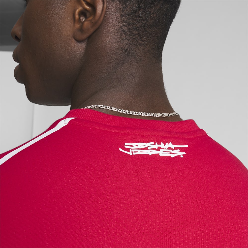 Puma SCUDERIA FERRARI x JOSHUA VIDES Mesh Shirt - Rosso Corsa