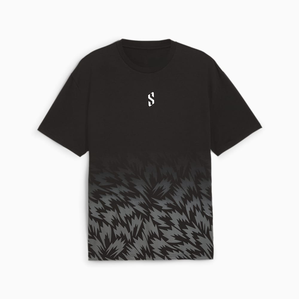 Puma Scoot x Northern Lights Tee II - Black-AOP