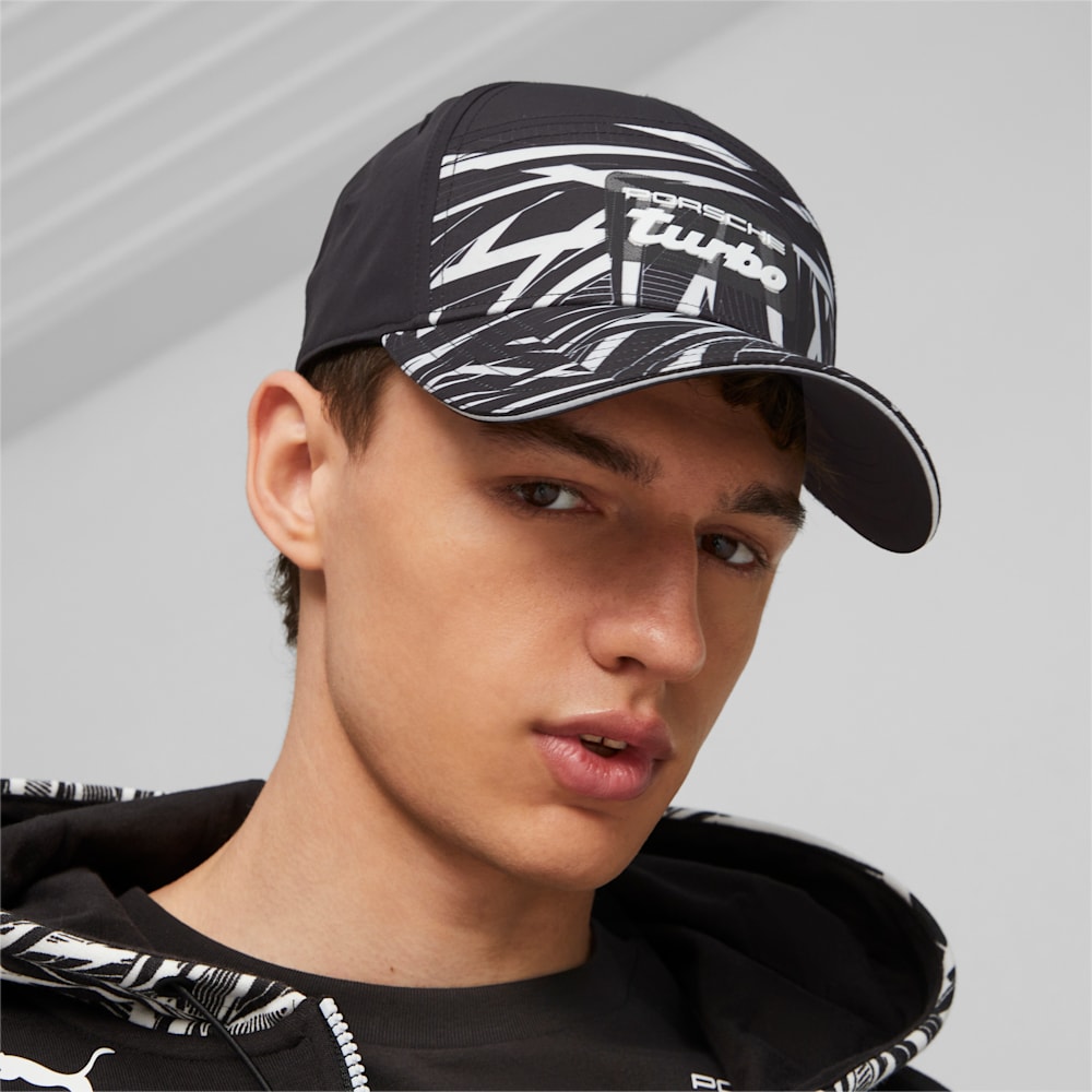 Puma Porsche Legacy Camo Cap - Black-AOP