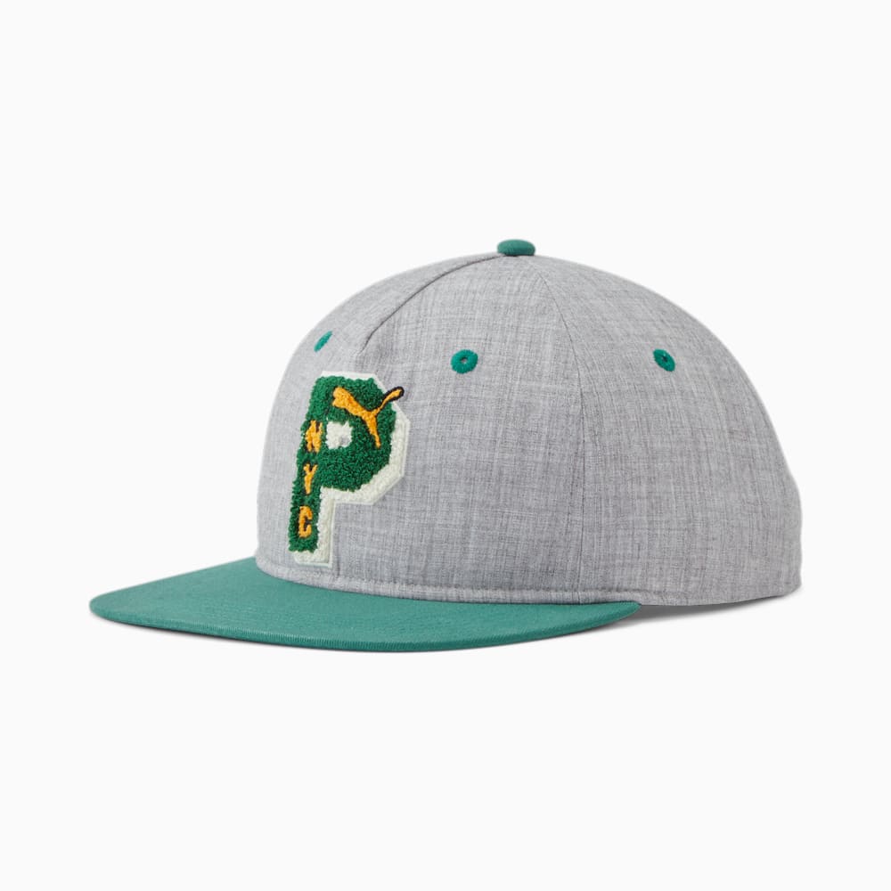 Puma NYC Bruckner Cap - GREY/GREEN