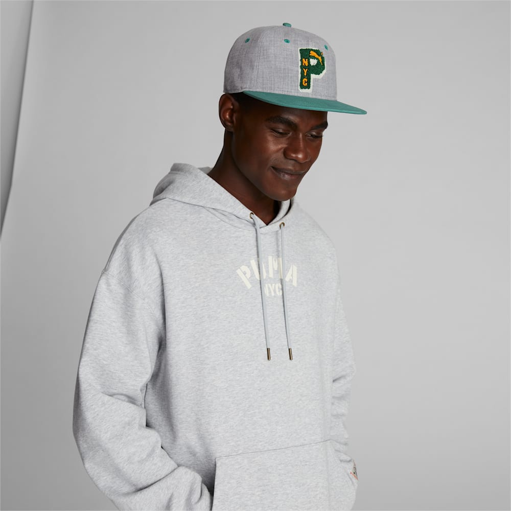 Puma NYC Bruckner Cap - GREY/GREEN