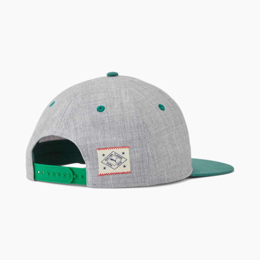 Puma NYC Bruckner Cap - GREY/GREEN