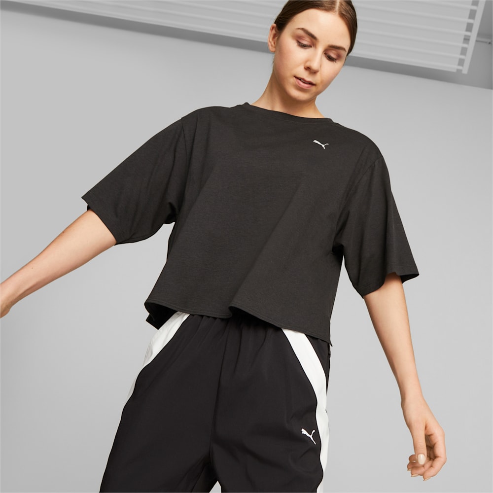 Puma Training Crop Top - Black