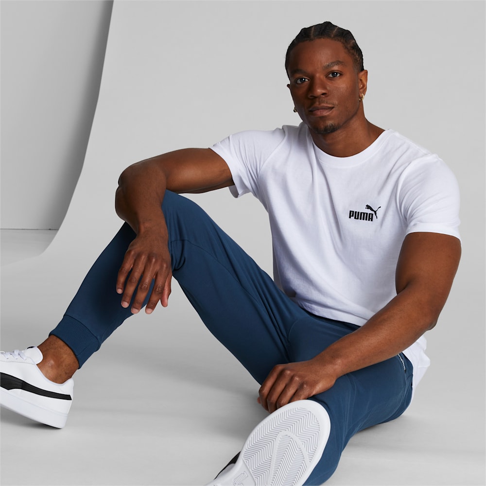 Puma Logo Sweatpants - Dark Denim