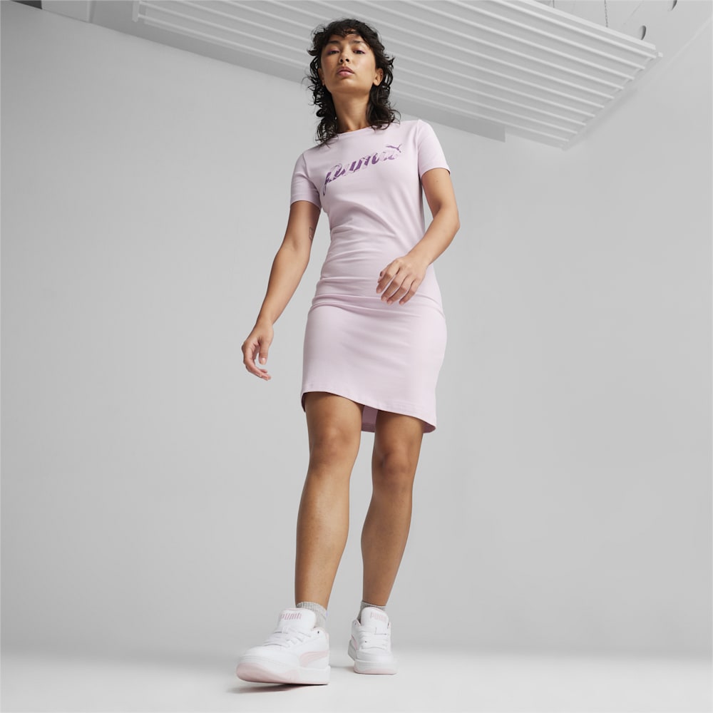 Puma ESS+ Blossom Dress - Grape Mist