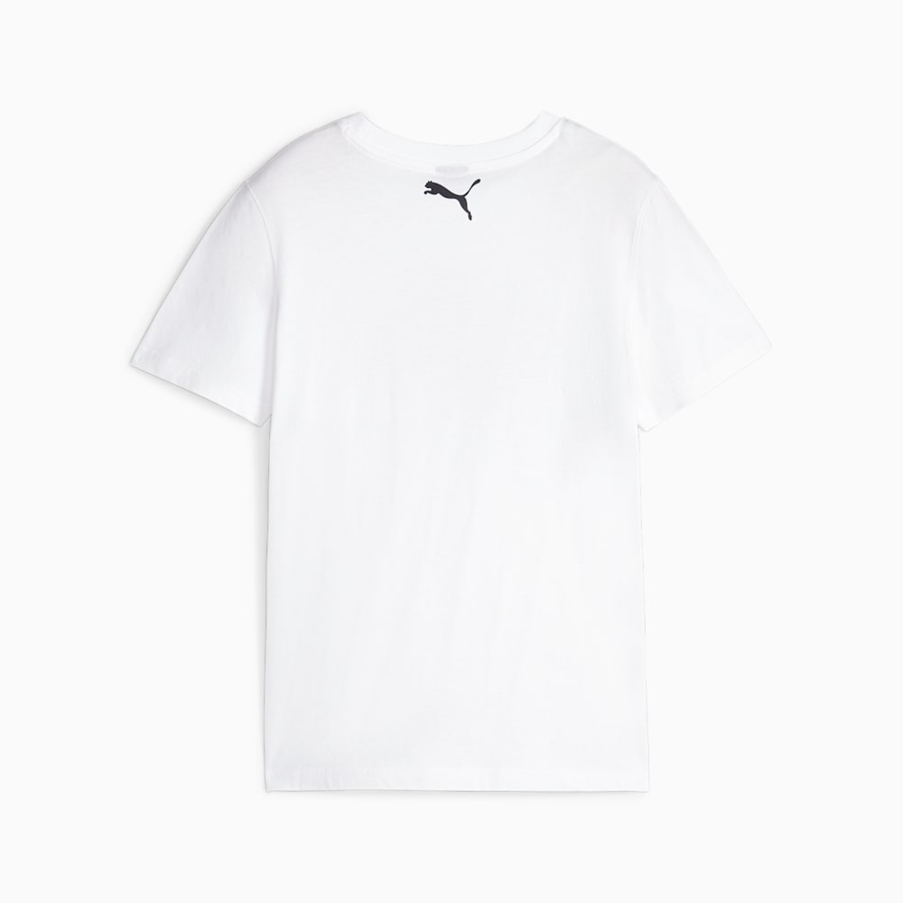 Puma Basketball Big Kids Graphic Tee - White