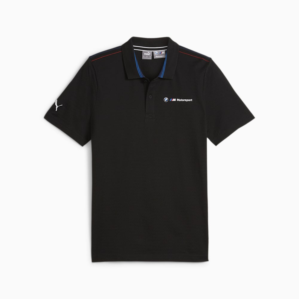 Puma BMW M Motorsport Jacquard Polo - Black