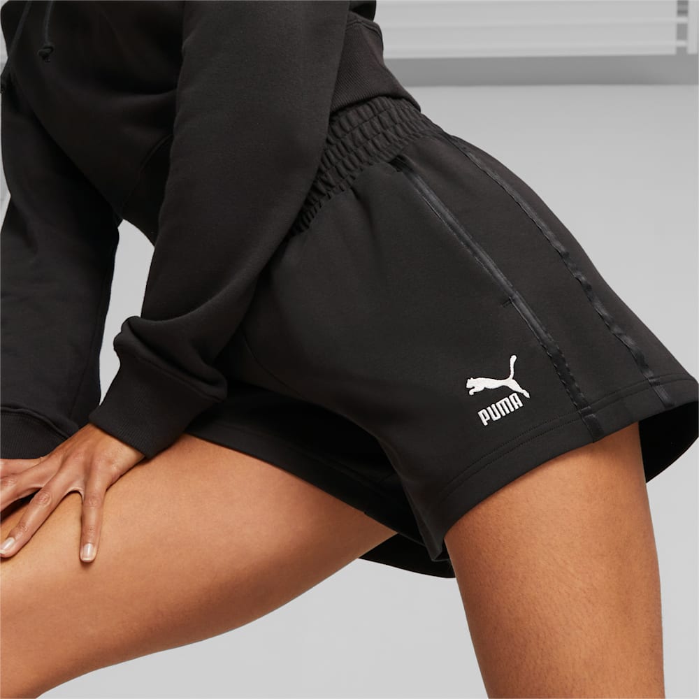 Puma T7 High Waist Shorts - Black