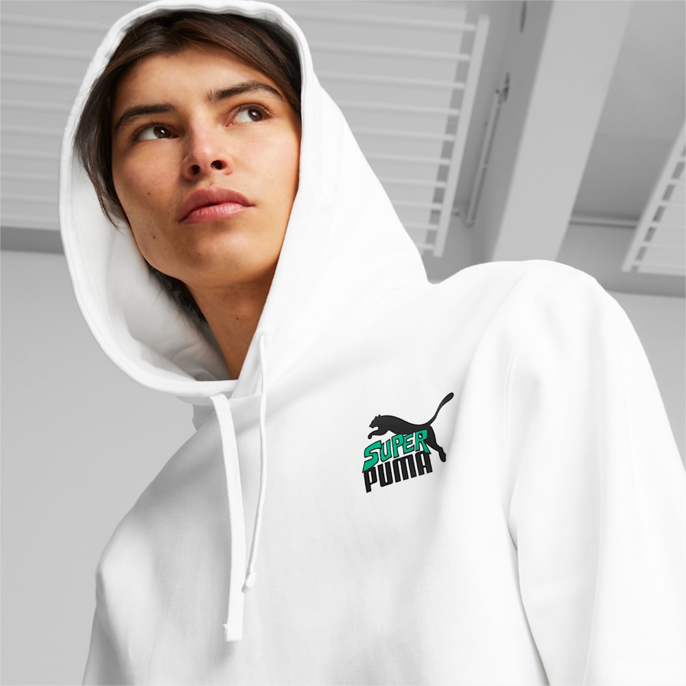 Puma Classics Super PUMA Hoodie - White