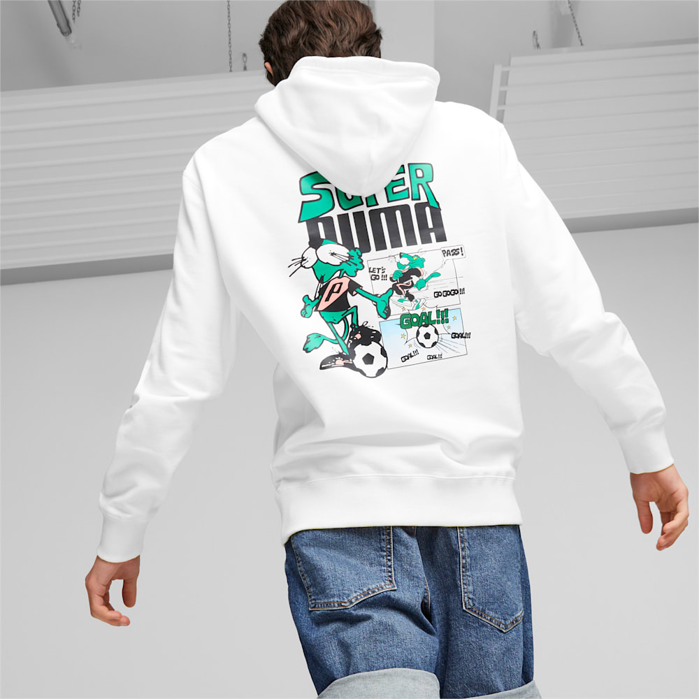 Puma Classics Super PUMA Hoodie - White