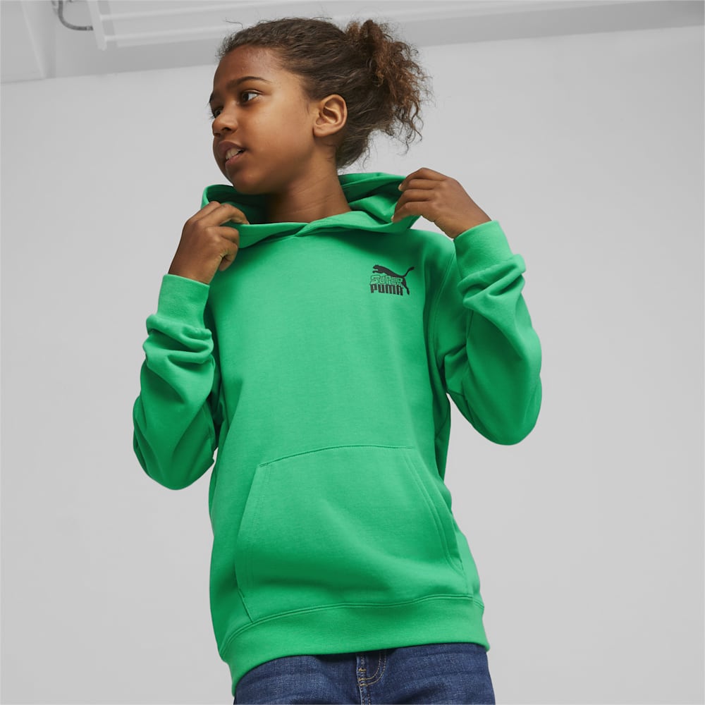 Puma Classics SUPER PUMA Hoodie - Grassy Green