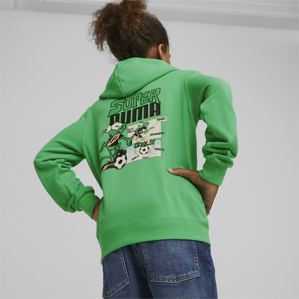 Puma Classics SUPER PUMA Hoodie - Grassy Green