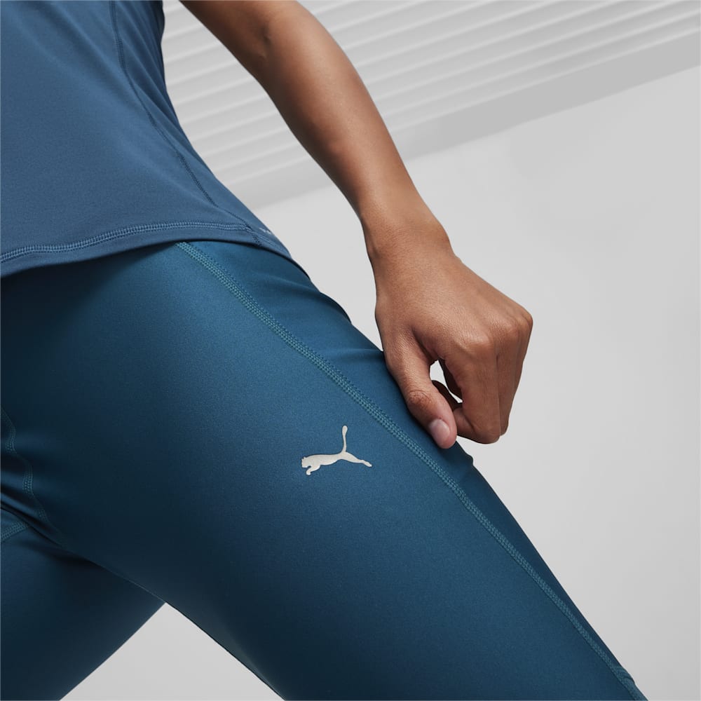 Puma RUN ULTRAFORM High-Wasted Full-Length Running Tights - Ocean Tropic