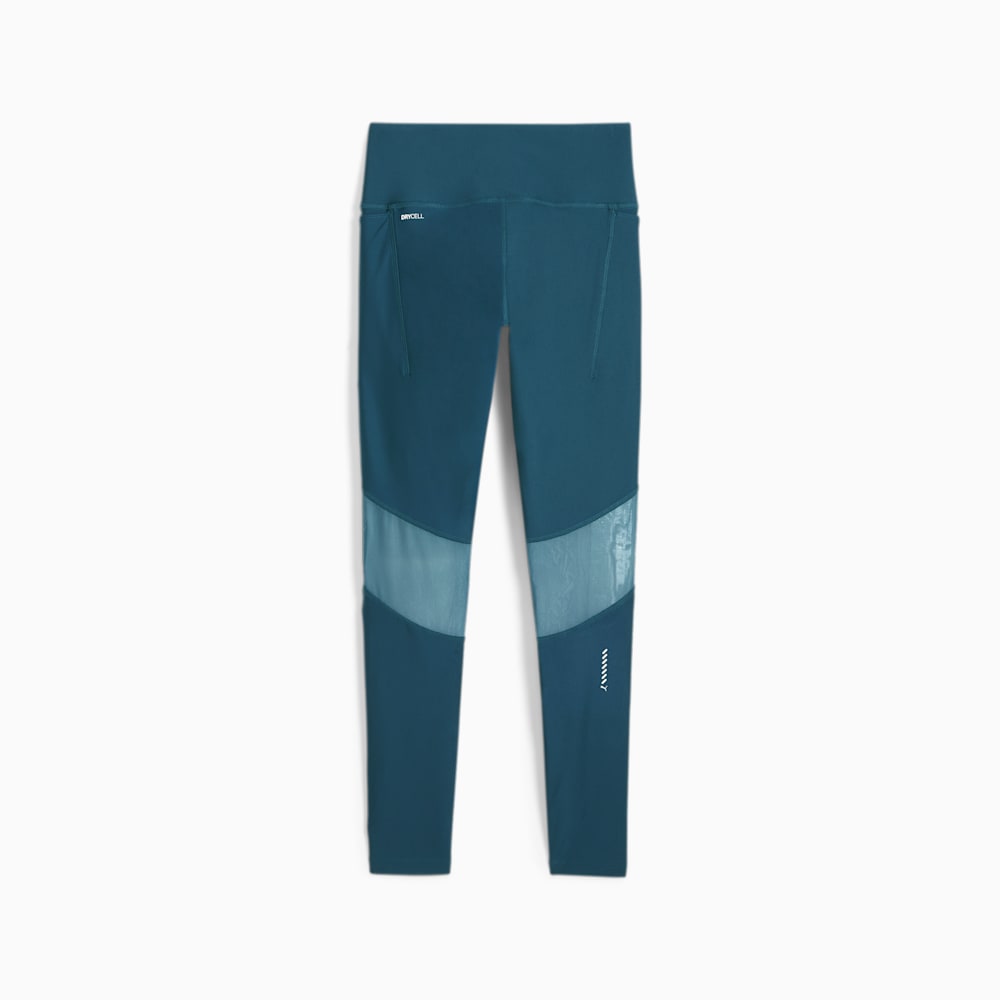 Puma RUN ULTRAFORM High-Wasted Full-Length Running Tights - Ocean Tropic