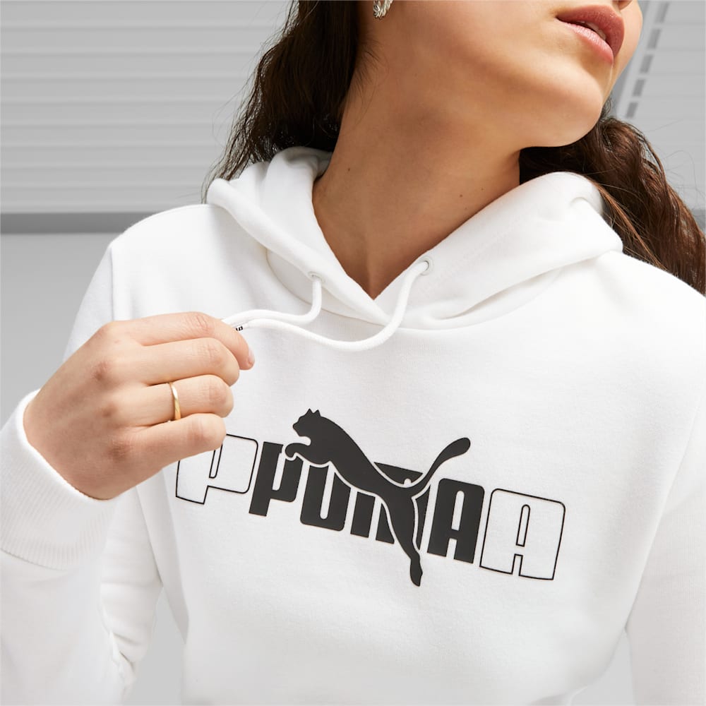 Puma ESS+ LOGO LAB Hoodie - White