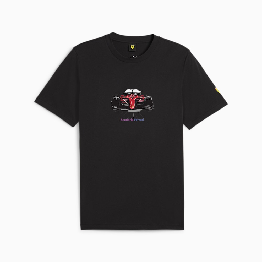 Puma Scuderia Ferrari Motorsport Race Graphic Tee - Black