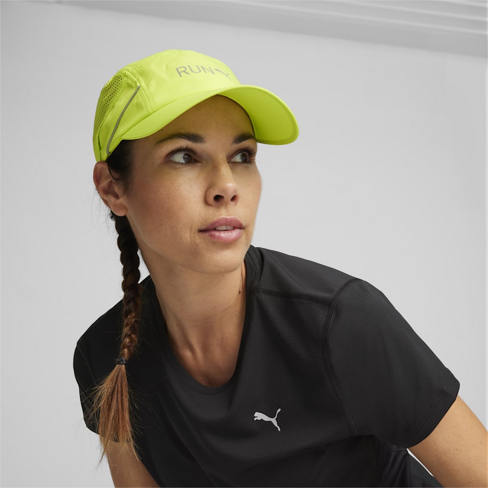 Puma Lightweight Running Hat - Lime Pow