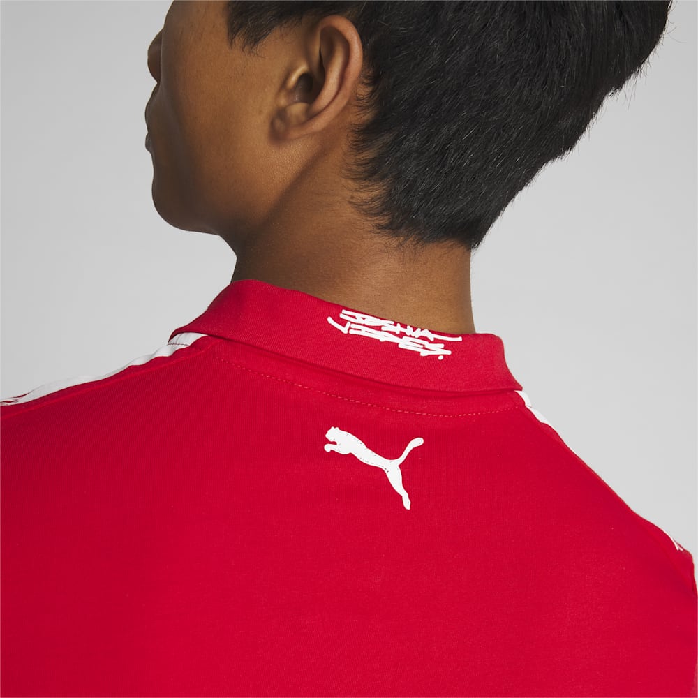 Puma SCUDERIA FERRARI x JOSHUA VIDES Motorsport Replica Polo - Rosso Corsa