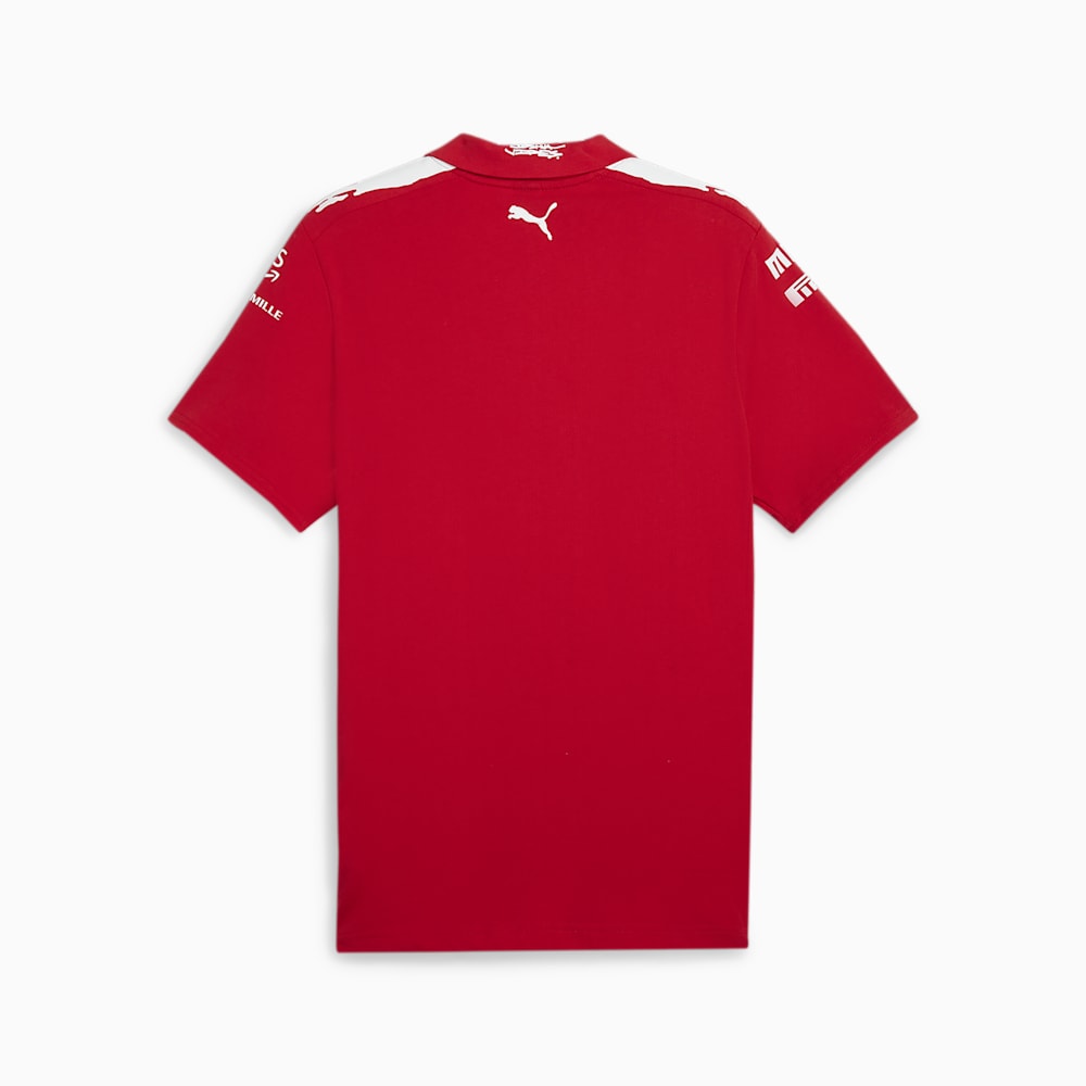 Puma SCUDERIA FERRARI x JOSHUA VIDES Motorsport Replica Polo - Rosso Corsa