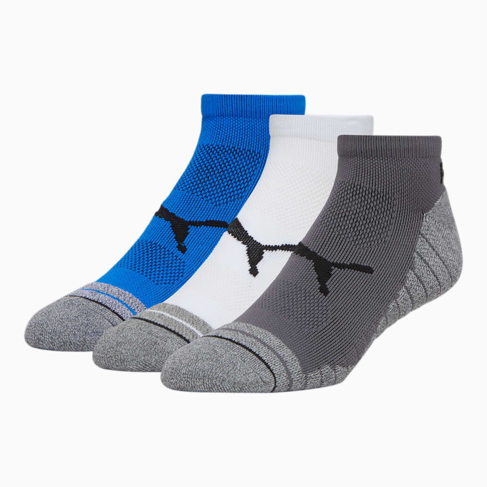 Puma Select Terry Low Cut Socks (3 Pack) - BLUE