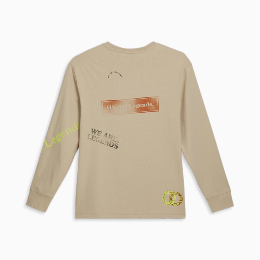 Puma We Are Legends WRK.WR Long Sleeve Tee - Light Sand