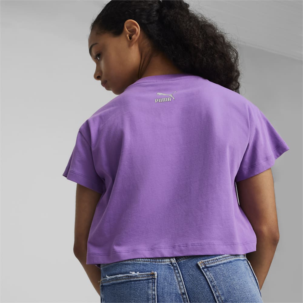 Puma GRAPHICS DANCING QUEEN Tee - Ultraviolet