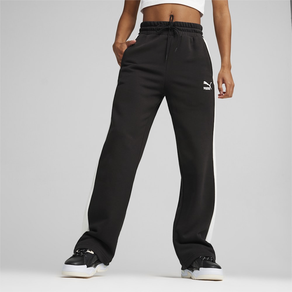 Puma ICONIC T7 Straight Pants - Black