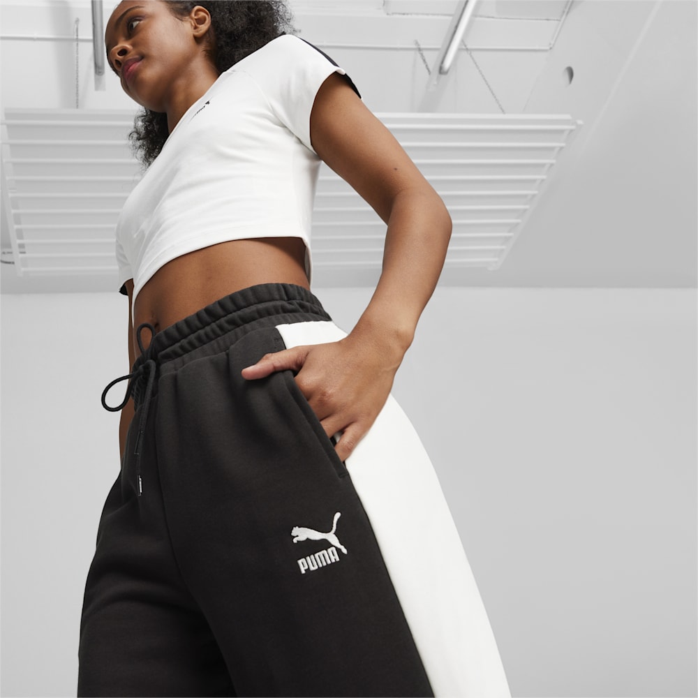 Puma ICONIC T7 Straight Pants - Black