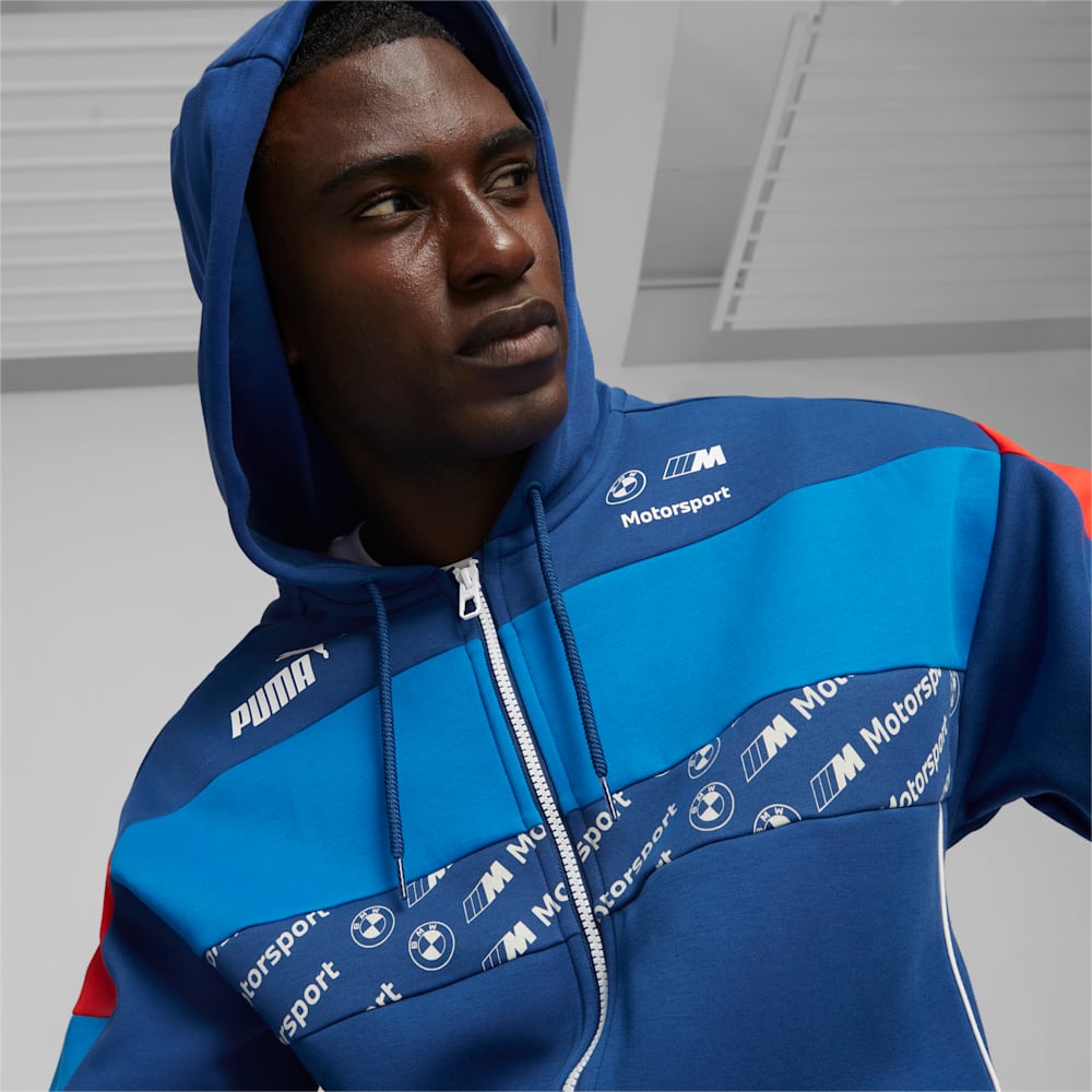 Puma BMW M Motorsport Sweatshirt Jacket - Pro Blue-M Color