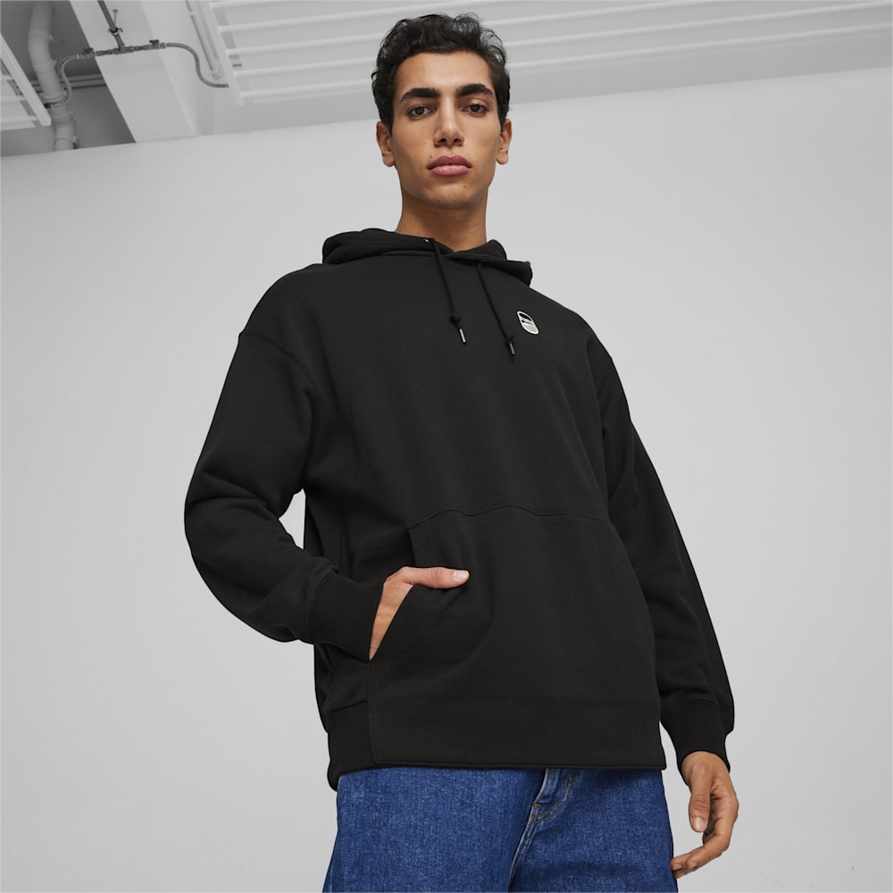 Puma DOWNTOWN 180 Hoodie - Black