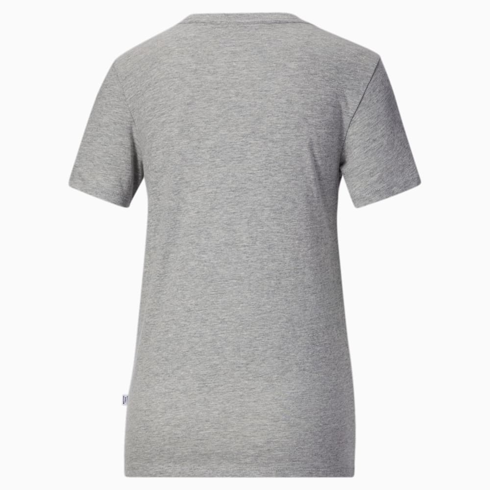 Puma Vertical Power Tee - Light Gray Heather