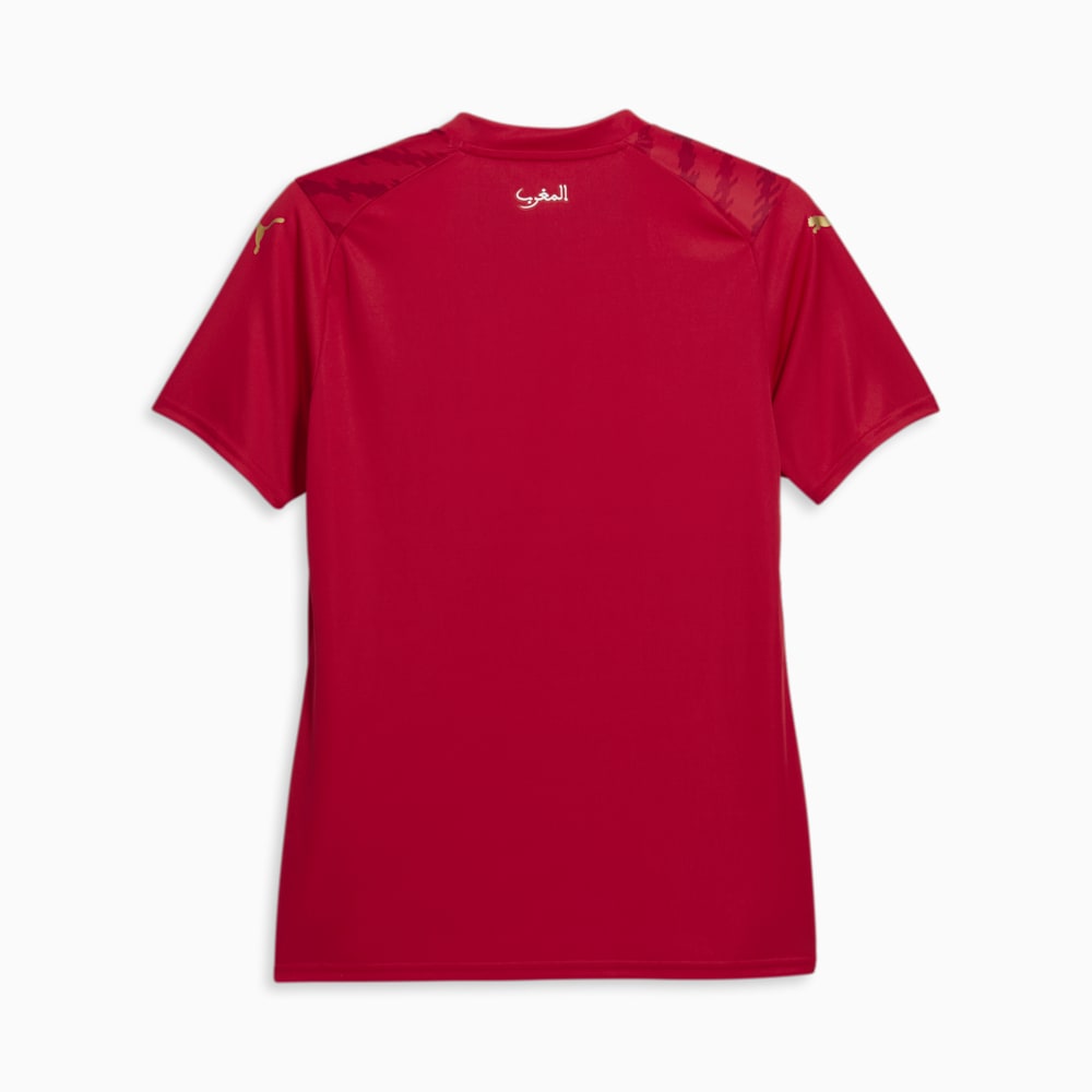 Puma Morocco 23/24 World Cup Home Jersey - Red-Power Green