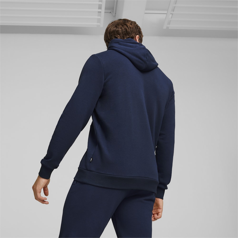 Puma ESS+ LOGO LAB Hoodie - Club Navy