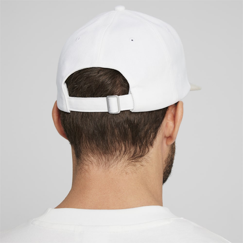 Puma MMQ Flat Brim Cap - White-Putty