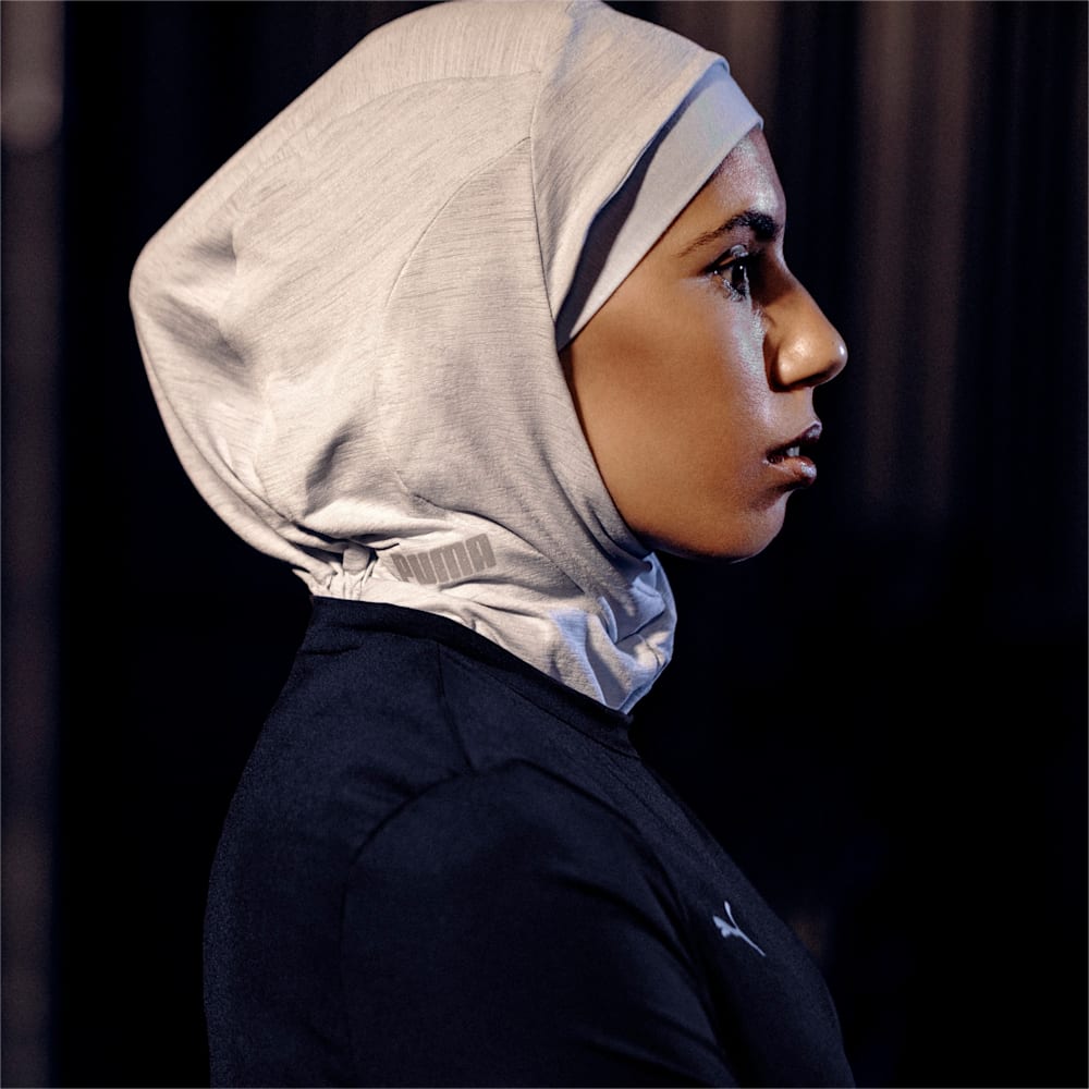 Puma Sports Hijab - Platinum Gray