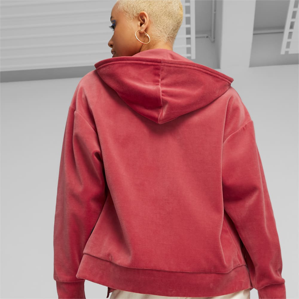 Puma Essentials Elevated Full Zip Hoodie - Astro Red