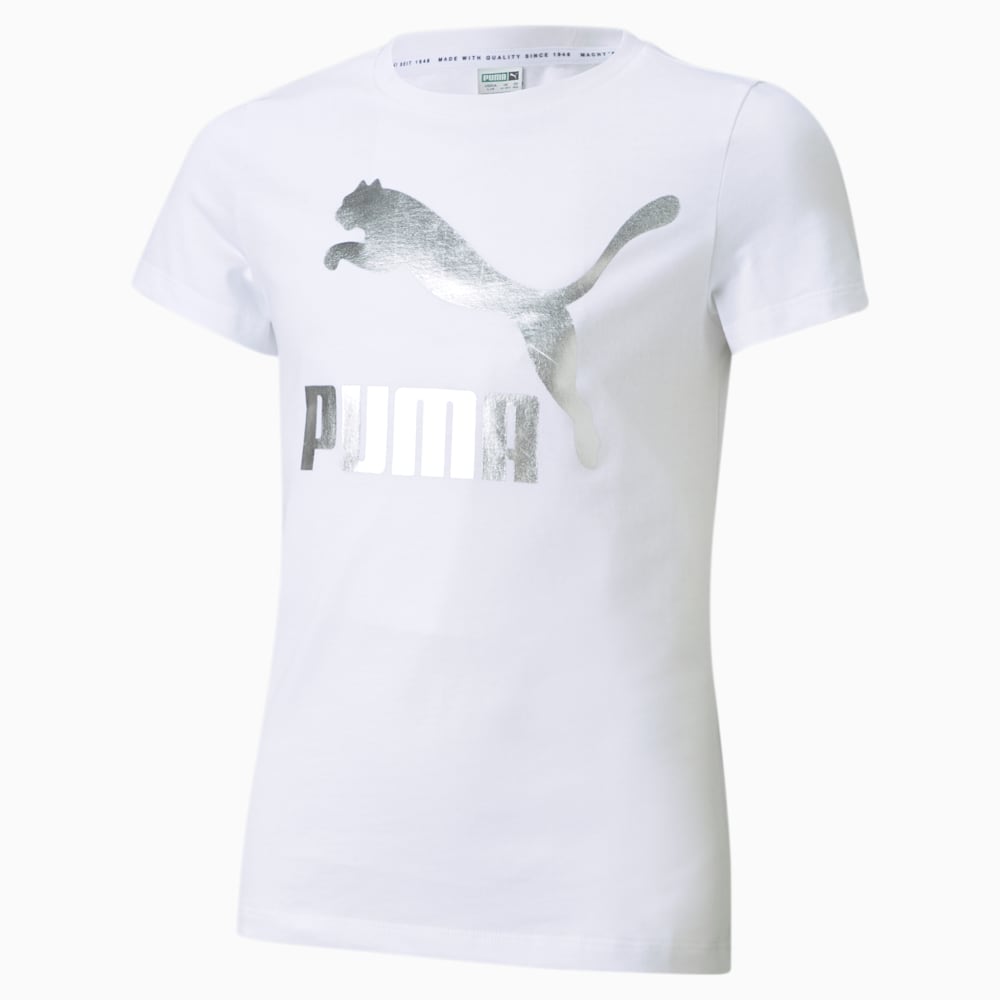 Puma Classics Logo Tee - White