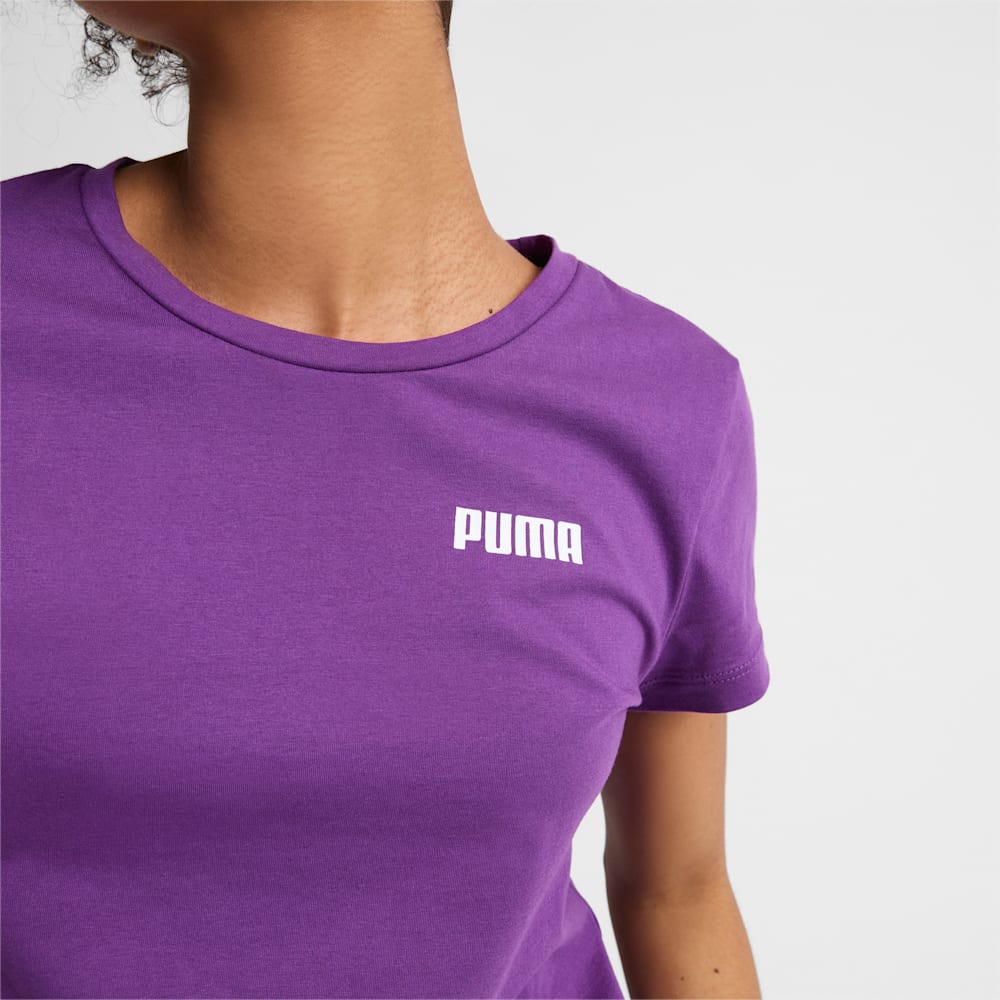 Puma Essentials Tee - Purple Pop