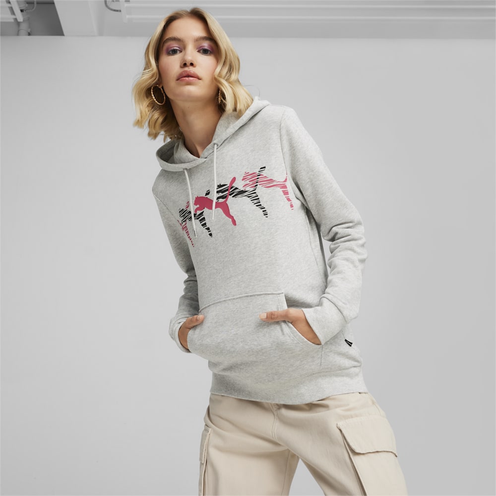 Puma ESS+ LOGO LAB&nbsp;Hoodie - Light Gray Heather