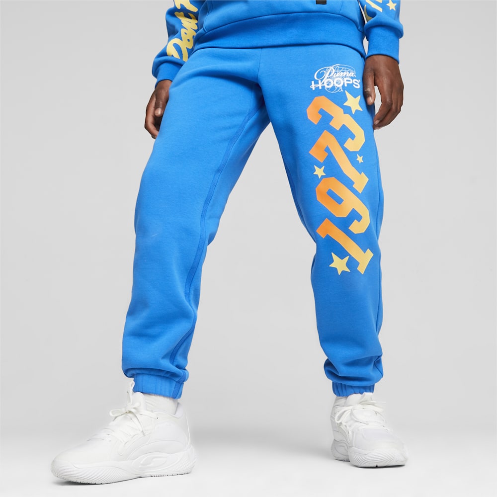 Puma Basketball Swish Big Kids Sweatpants - Racing Blue