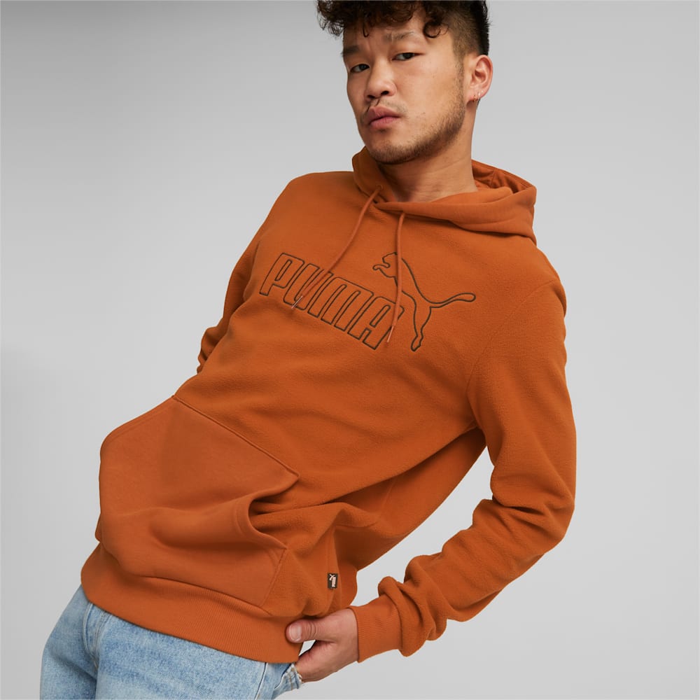 Puma Essentials Polar Fleece Hoodie - Warm Chestnut